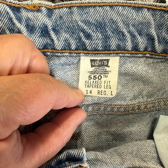Vintage Levi’s 550 Jeans / 14 - Picture 3 of 7
